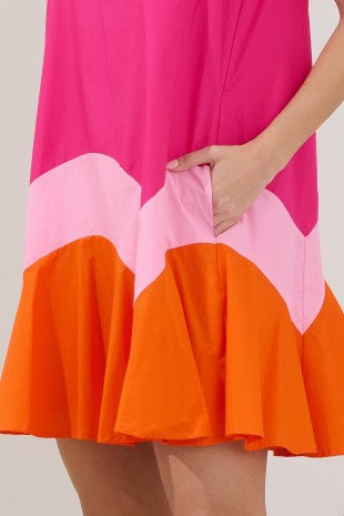Color Block Dress