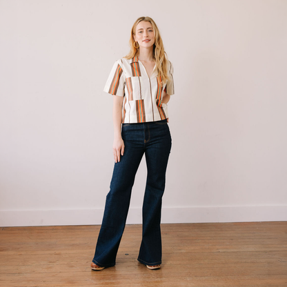 Vintage Stripe Palmer Top