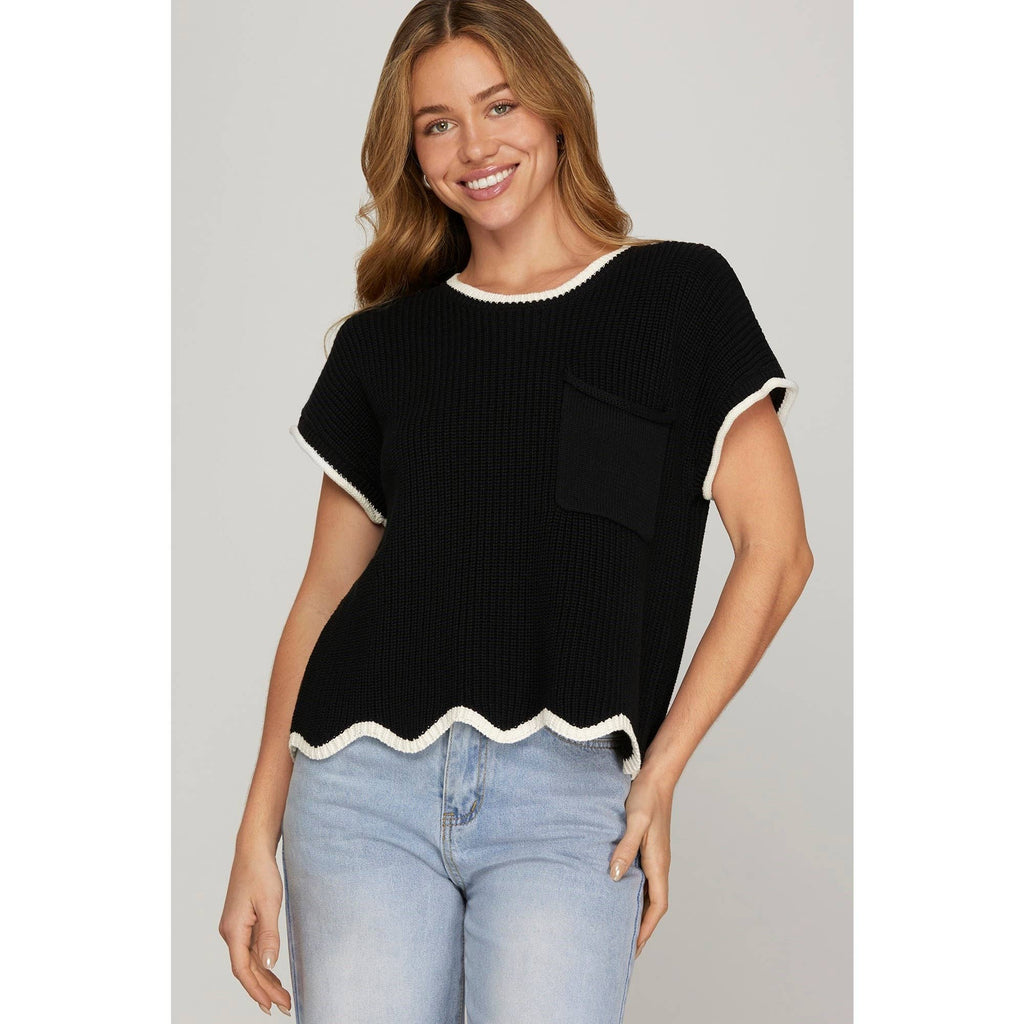 GAME DAY SWEATER TOP