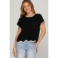 GAME DAY SWEATER TOP