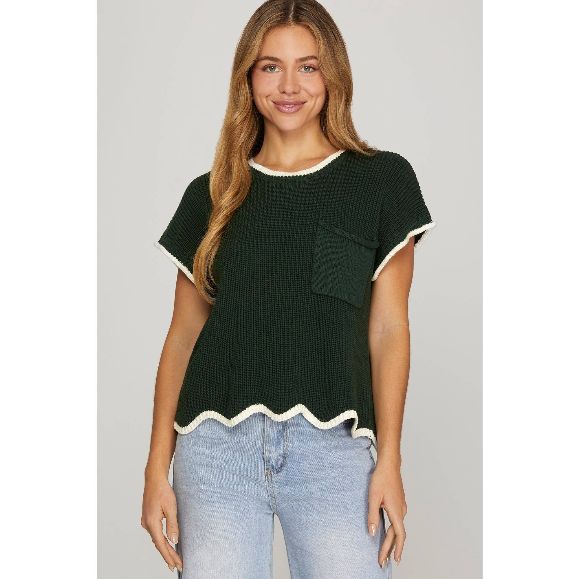 GAME DAY SWEATER TOP
