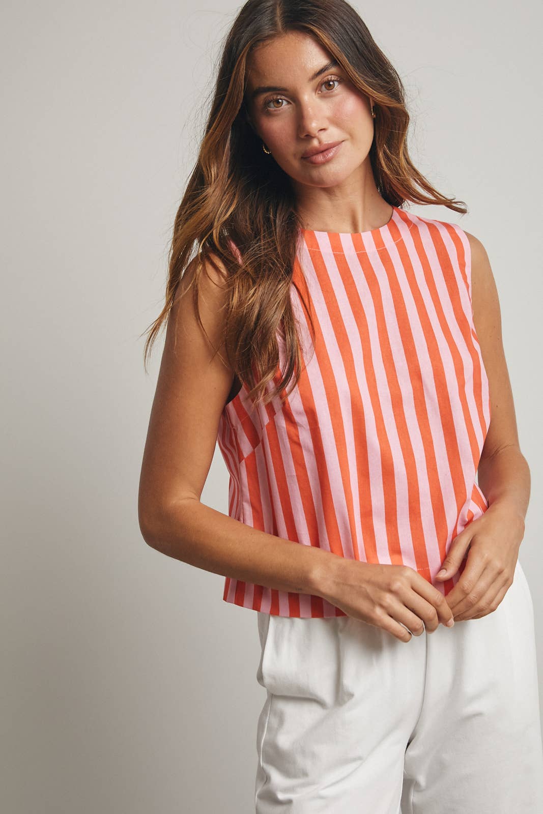 STRIPED TANK TOP