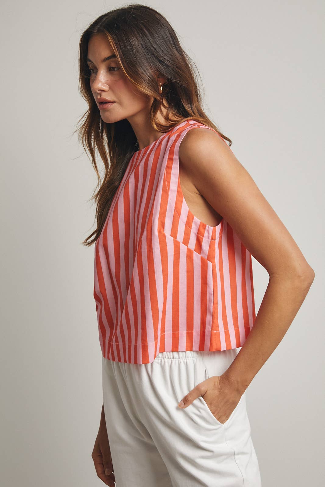 STRIPED TANK TOP