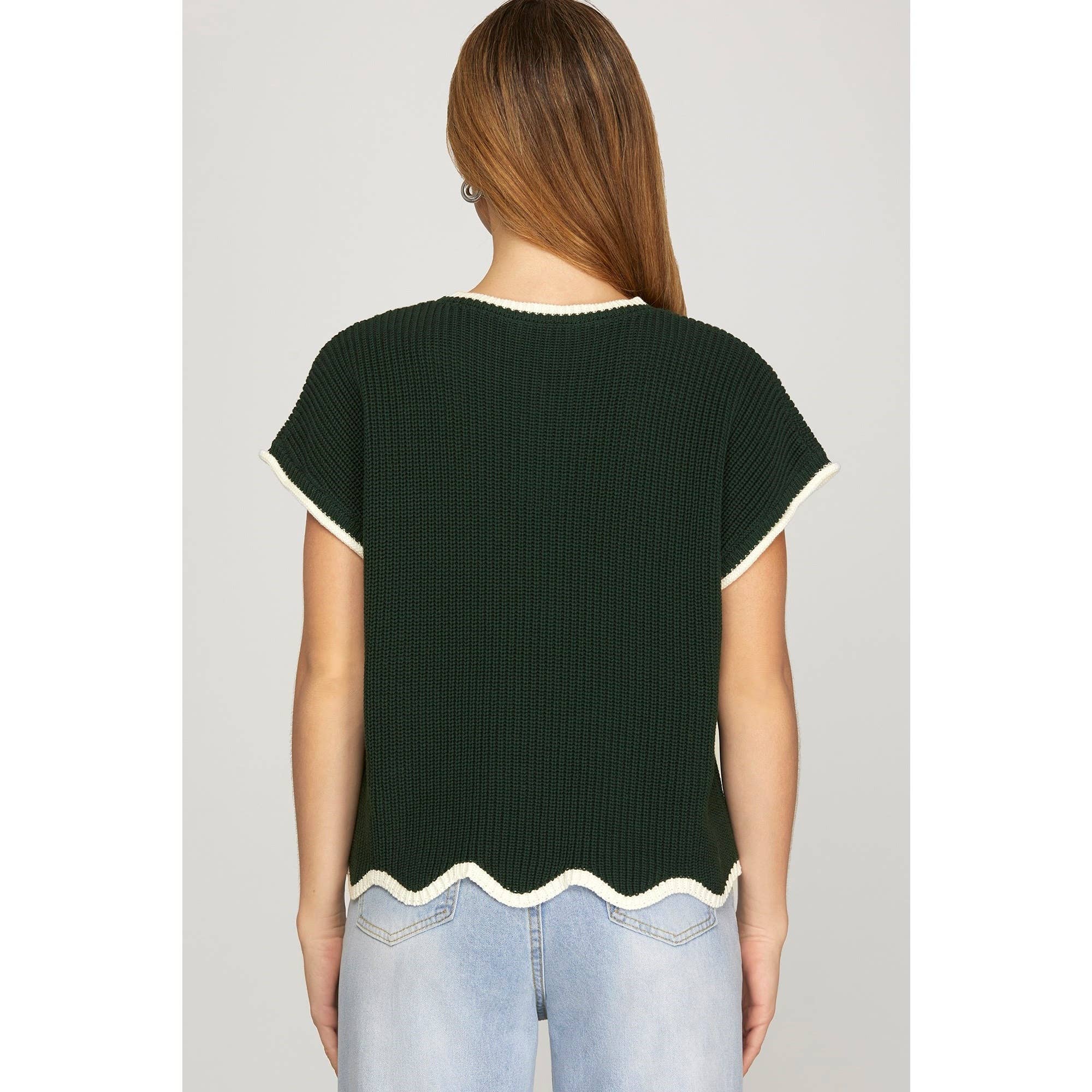 GAME DAY SWEATER TOP